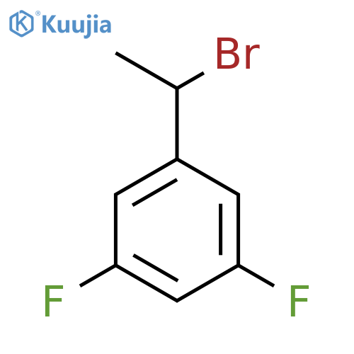 1-(1-Bromoethyl)-3,5-difluorobenzene structure