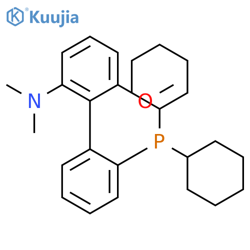 2'-(dicyclohexylphosphino)-6-methoxy-N,N-dimethylbiphenyl-2-amine structure