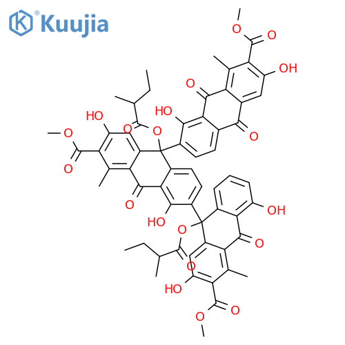 Scutianthraquinone D structure