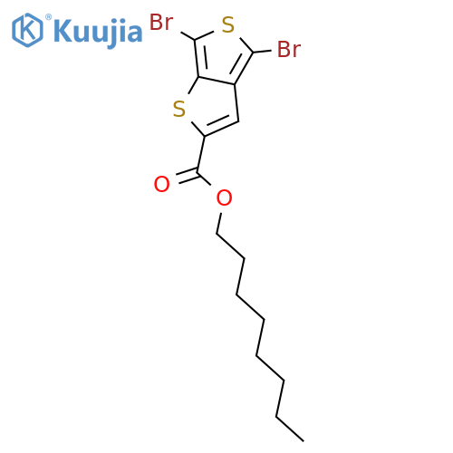 Octyl 4,6-Dibromothieno3,4-bthiophene-2-carboxylate structure