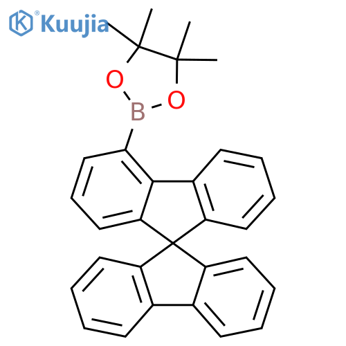 4-(9,9'-Spirobifluorenyl)pinacolboronate structure