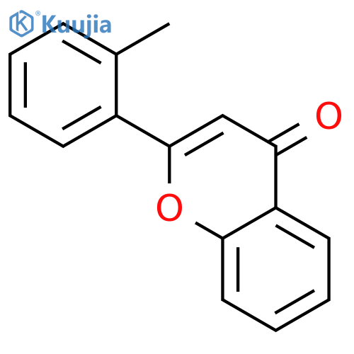 4H-1-Benzopyran-4-one,2-(2-methylphenyl)- structure