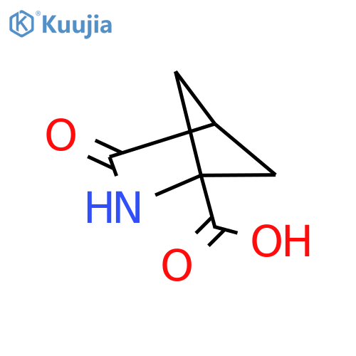 3-oxo-2-azabicyclo[2.1.1]hexane-1-carboxylic acid structure
