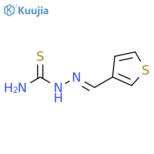 [(E)-[(thiophen-3-yl)methylidene]amino]thiourea structure