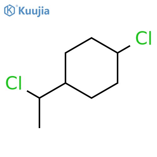 Cyclohexane, 1-chloro-4-(1-chloroethyl)- structure