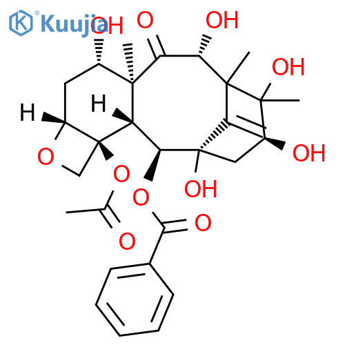 (2aR,4S,4aS,6R,9S,11S,12S,12aR,12bS)-12b-(Acetyloxy)-12-(benzoyloxy)tetradecahydro-4,6,8,9,11-pentahydroxy-4a,7,8-trimethyl-13-methylene-7,11-methano-5H-cyclodeca[3,4]benz[1,2-b]oxet-5-one structure