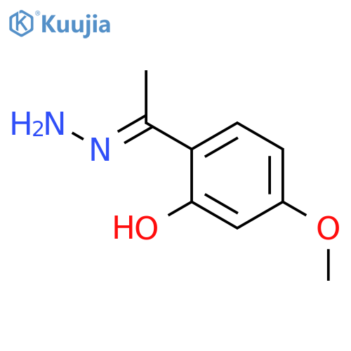 Ethanone, 1-(2-hydroxy-4-methoxyphenyl)-, hydrazone structure