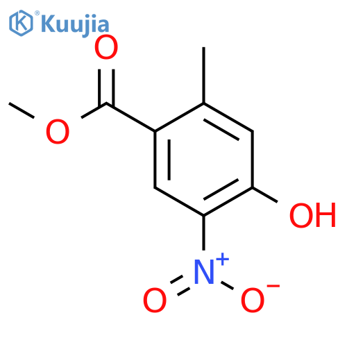 Methyl 4-Hydroxy-2-Methyl-5-Nitrobenzoate structure