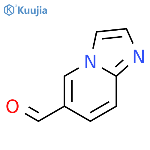Imidazo[1,2-a]pyridine-6-carbaldehyde structure