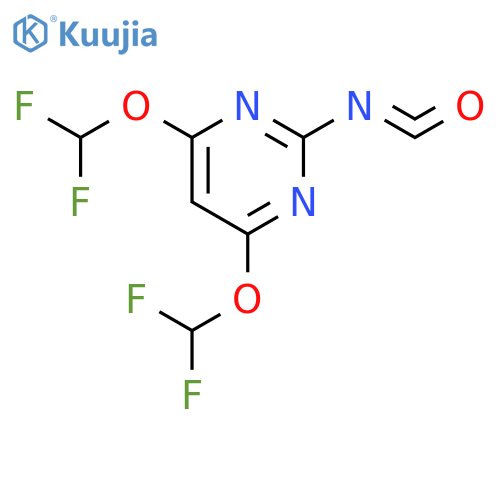 4,6-bis(difluoromethoxy)-2-isocyanatopyrimidine structure