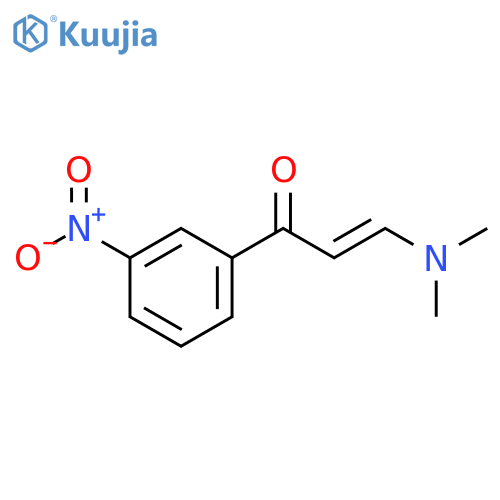 3-(dimethylamino)-1-(3-nitrophenyl)prop-2-en-1-one structure