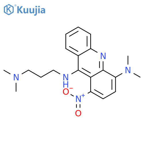 4,9-Acridinediamine,N9-[3-(dimethylamino)propyl]-N4,N4-dimethyl-1-nitro- structure