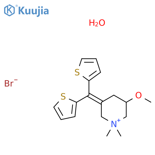 Timepidium Bromide Hydrate structure