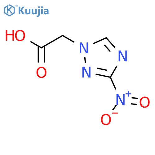 (3-Nitro-1H-1,2,4-triazol-1-yl)acetic Acid structure