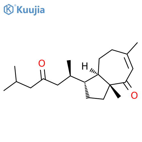 4(1H)-Azulenone,1-[(1R)-1,5-dimethyl-3-oxohexyl]-2,3,3a,7,8,8a-hexahydro-3a,6-dimethyl-,(1R,3aR,8aR)- structure