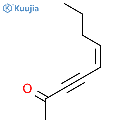 5-Nonen-3-yn-2-one,(5Z)- structure
