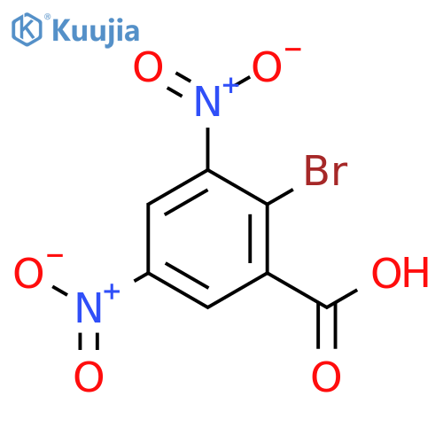 2-Bromo-3,5-dinitrobenzoic acid structure