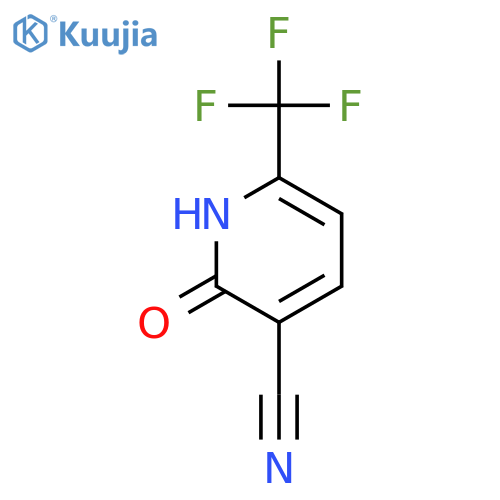 2-Hydroxy-6-(trifluoromethyl)nicotinonitrile structure