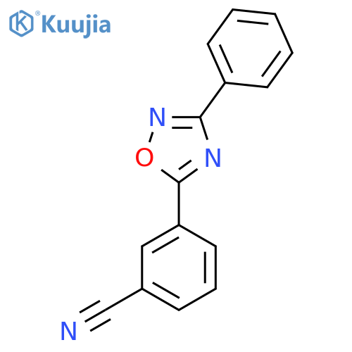 3-Phenyl-5-(3-cyanophenyl)-1,2,4-oxadiazole structure