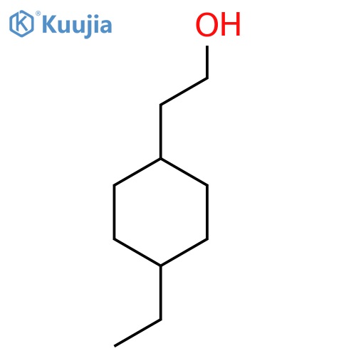 2-(4-Ethylcyclohexyl)ethan-1-ol structure