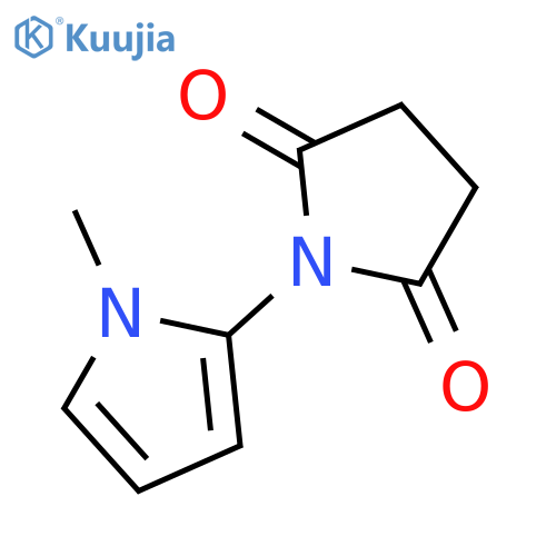 2,5-Pyrrolidinedione, 1-(1-methyl-1H-pyrrol-2-yl)- structure