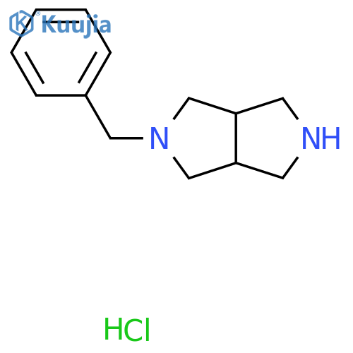 2-Benzyloctahydropyrrolo[3,4-c]pyrrole hydrochloride structure
