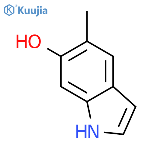 5-methyl-1H-indol-6-ol structure
