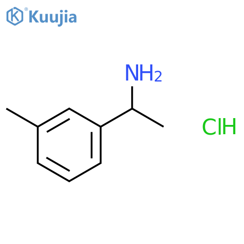 (1R)-1-(m-tolyl)ethanamine;hydrochloride structure