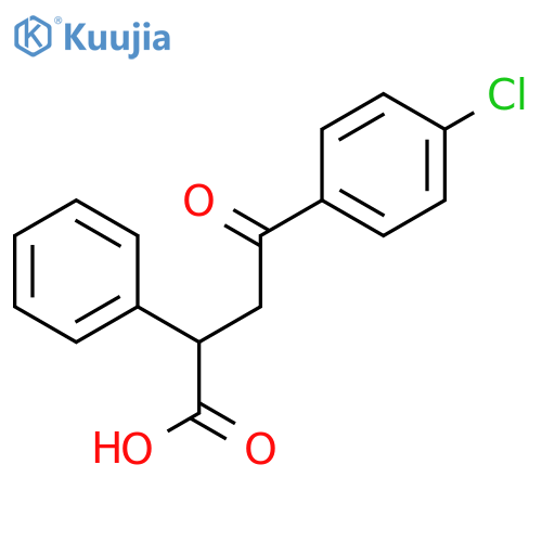 4-(4-Chlorophenyl)-4-oxo-2-phenylbutanoic acid structure
