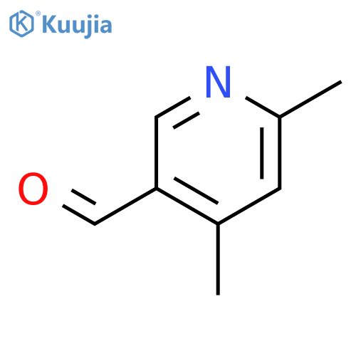 4,6-Dimethylnicotinaldehyde structure