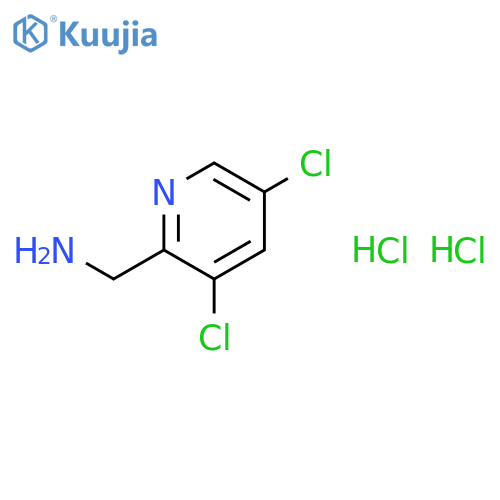 (3,5-Dichloropyridin-2-yl)methanamine dihydrochloride structure