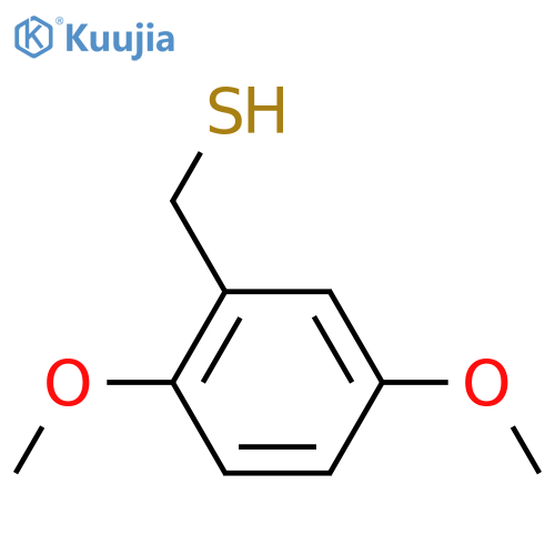 (2,5-Dimethoxyphenyl)methanethiol structure