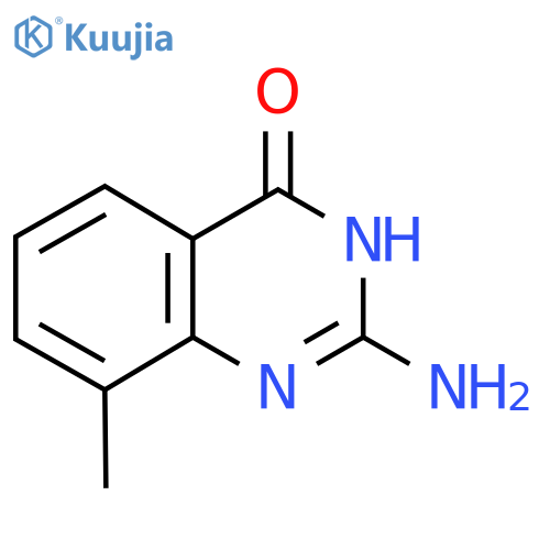 2-amino-8-methyl-3,4-dihydroquinazolin-4-one structure