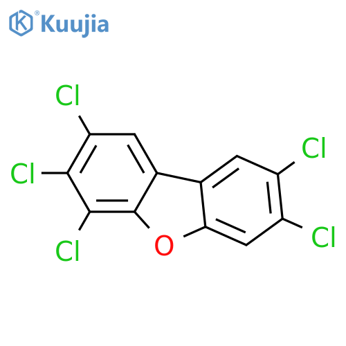 2,\u200b3,\u200b4,\u200b7,\u200b8-\u200bPentachloro-dibenzofuran-\u200b13C12 structure