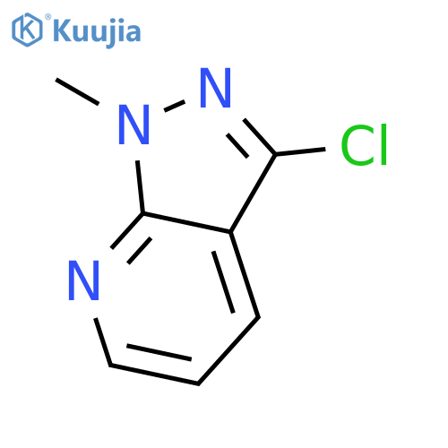 3-chloro-1-methyl-1H-Pyrazolo[3,4-b]pyridine structure