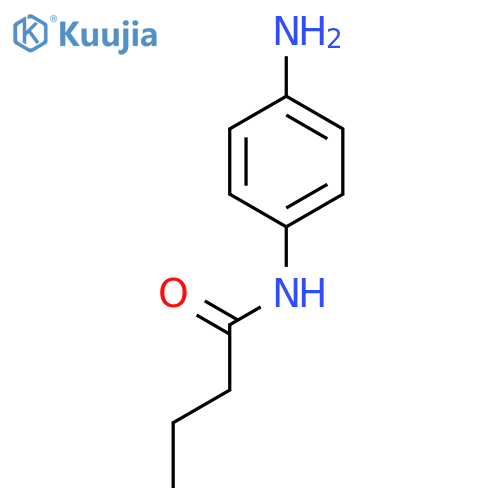 N-(4-Aminophenyl)butanamide structure