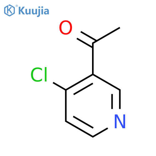 1-(4-chloropyridin-3-yl)ethan-1-one structure