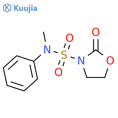 3-Oxazolidinesulfonamide,N-methyl-2-oxo-N-phenyl- structure
