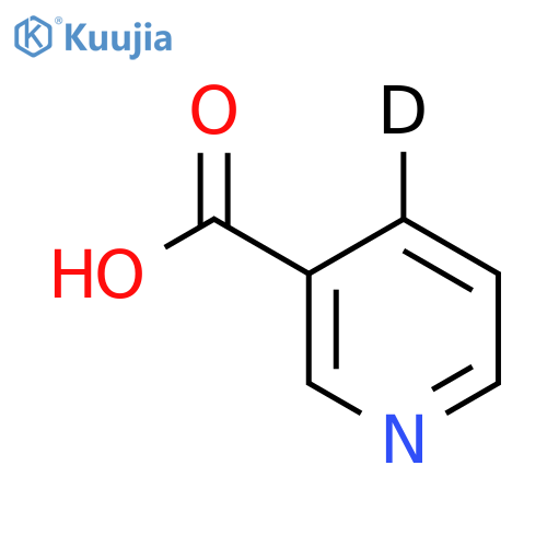 Nicotinic Acid-d1 structure