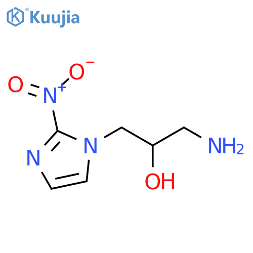 α-(aminomethyl)-2-nitro-1H-Imidazole-1-ethanol structure