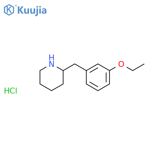 2-(3-Ethoxy-benzyl)piperidine Hydrochloride structure