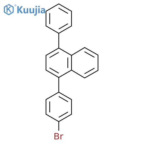 1-(4-Bromophenyl)-4-phenylnaphthalene structure