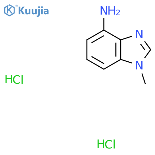 4-Amino-1-methylbenzimidazole dihydrochloride structure