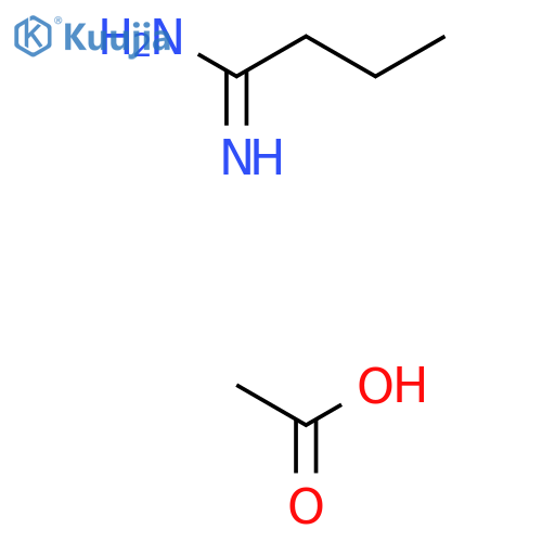 Butyramidine HOAc structure