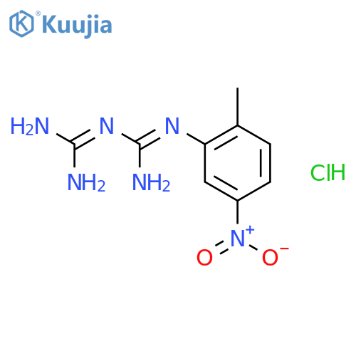 1-(2-Methyl-5-nitrophenyl)biguanide Hydrochloride structure