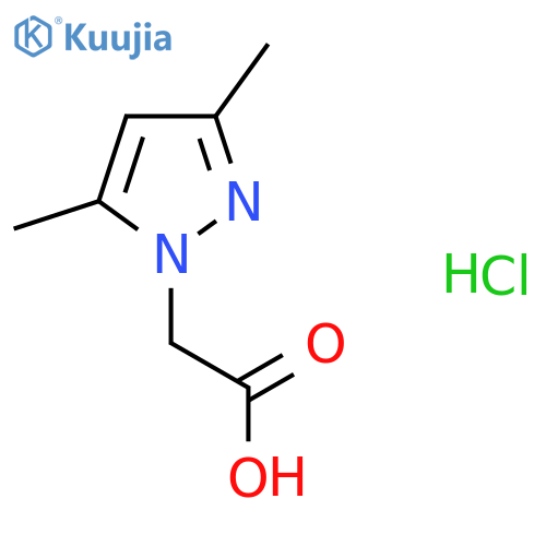 2-(3,5-Dimethyl-1H-pyrazol-1-yl)acetic Acid Hydrochloride structure