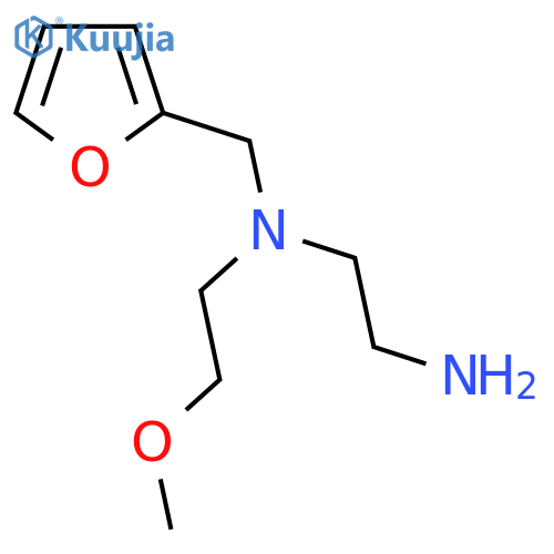 N-(2-Furylmethyl)-N-(2-methoxyethyl)ethane-1,2-diamine structure