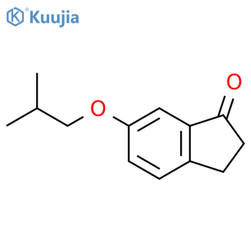 6-Isobutoxyindan-1-one structure