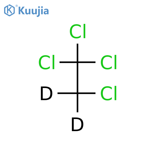 1,1,1,2-Tetrachloroethane-d2 structure