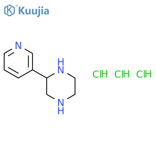 2-Pyridin-3-yl Piperazine Trihydrochloride structure